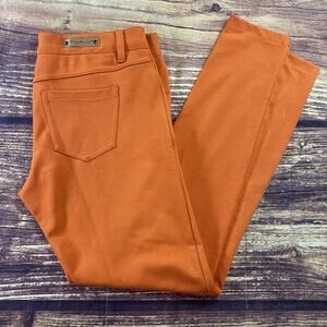 Freestyle Revolution Womens Juniors Size 11 Orange Jeggings Pants Stetch